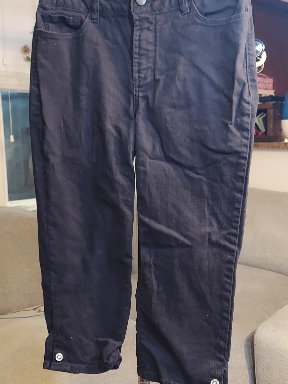 Women’s Dark Navy Straight-Leg Jeans